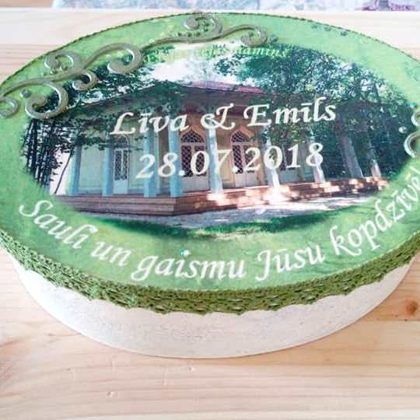 Vedēju dāvana jaunajam pārim.